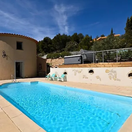Band0l Vue Piscine Et Jacuzzi Appartamento Bandol